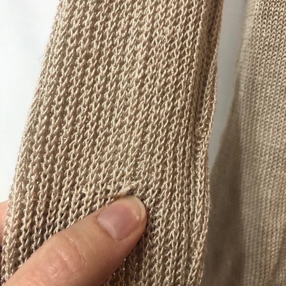 LOFT Knitted Cardigan Long Sleeve Jacket Sweater Womens S Open Front - Picture 8 of 8